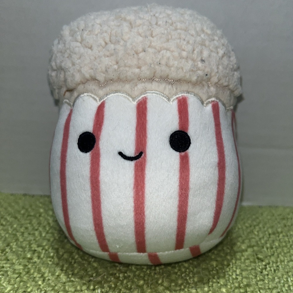 Squishmallow Tub of Popcorn 5.5 Inch Soft Stuffed Toy 2022 (No Hang Tags)‎